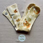 Eco printed bamboo adult socks